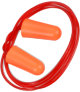 Foam Ear Plugs with Cord (5 Pairs)