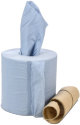 Fossa 150m x 170mm Blue Tissue Centrefeed Roll - 2-Ply