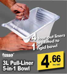 Fossa 3 Litre Paint Kettle / Pull-Liner 5 in 1 Set