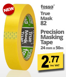 Fossa TrueMask 82 Yellow Precision Masking Tape