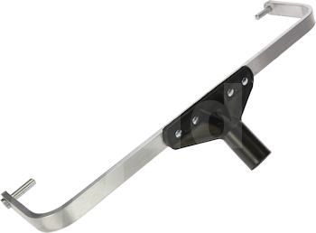 15 inch Aluminium Double Arm Paint Roller Frame / Screw-fit
