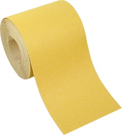 Yellow Aluminium Oxide Abrasive Paper Roll 10 meter.