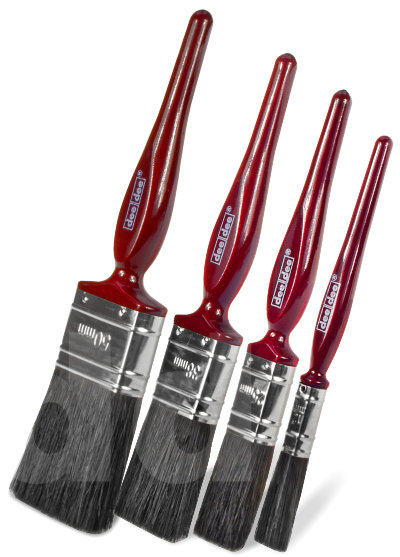 4pc Contractor Paint Brush Set 