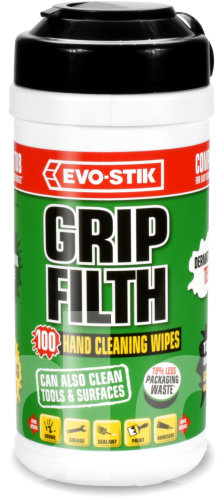 Evo-Stik Grip Filth Cleaning Wipes
