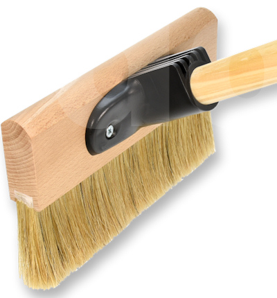 Fossa Floor and Decking Paint Brush - Push-fit 