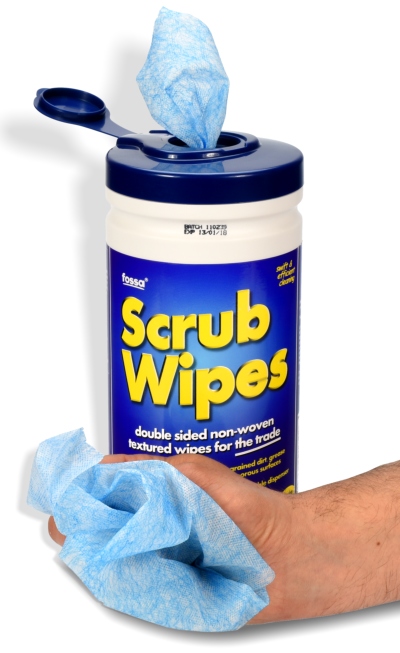 Fossa Scrub Wipes (80 Wipes)