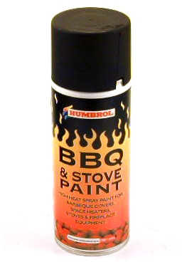 Humbrol Barbeque and Stove Spray Paint Aerosol