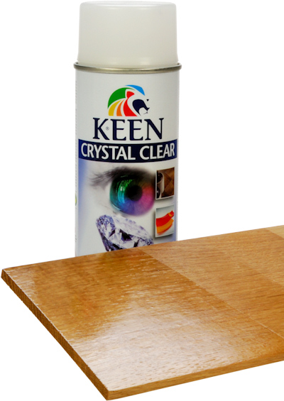 Keen Transparent Acrylic Gloss Aerosol Spray