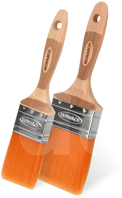 Monarch Expertech Nytec Straight-Cut Beavertail Paint Brush