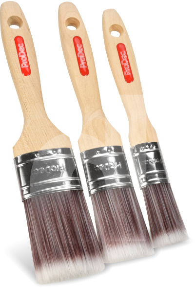 3pc Prodec Premier Oval Paint Brush Set