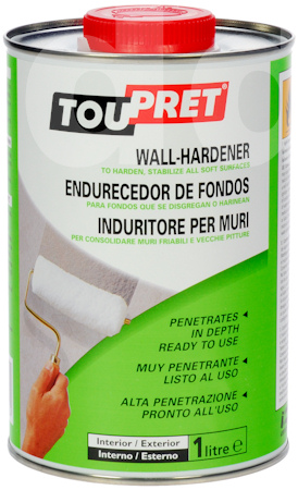 Toupret Wall Hardener - Penetrating Substrate Hardener