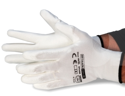 Blackrock White Painters Grip Glove