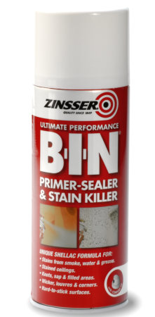 Zinsser BIN Aerosol - Primer Sealer and Stain Killer