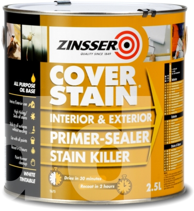 Zinsser Cover Stain - Primer Sealer and Stain Killer